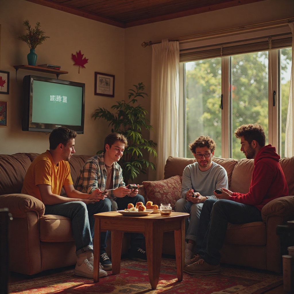 The founding team at the first MapleArcade meetup