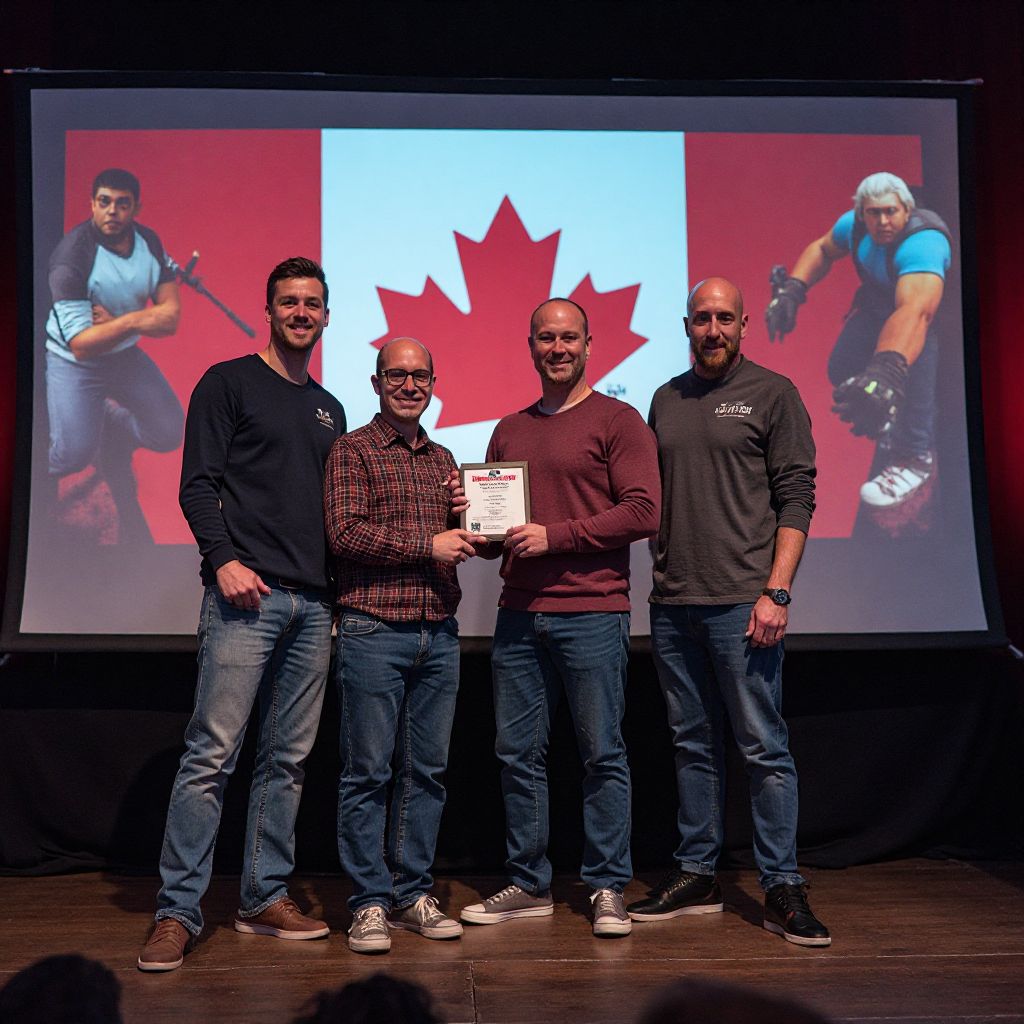 The team at Canadian Game Awards 2022
