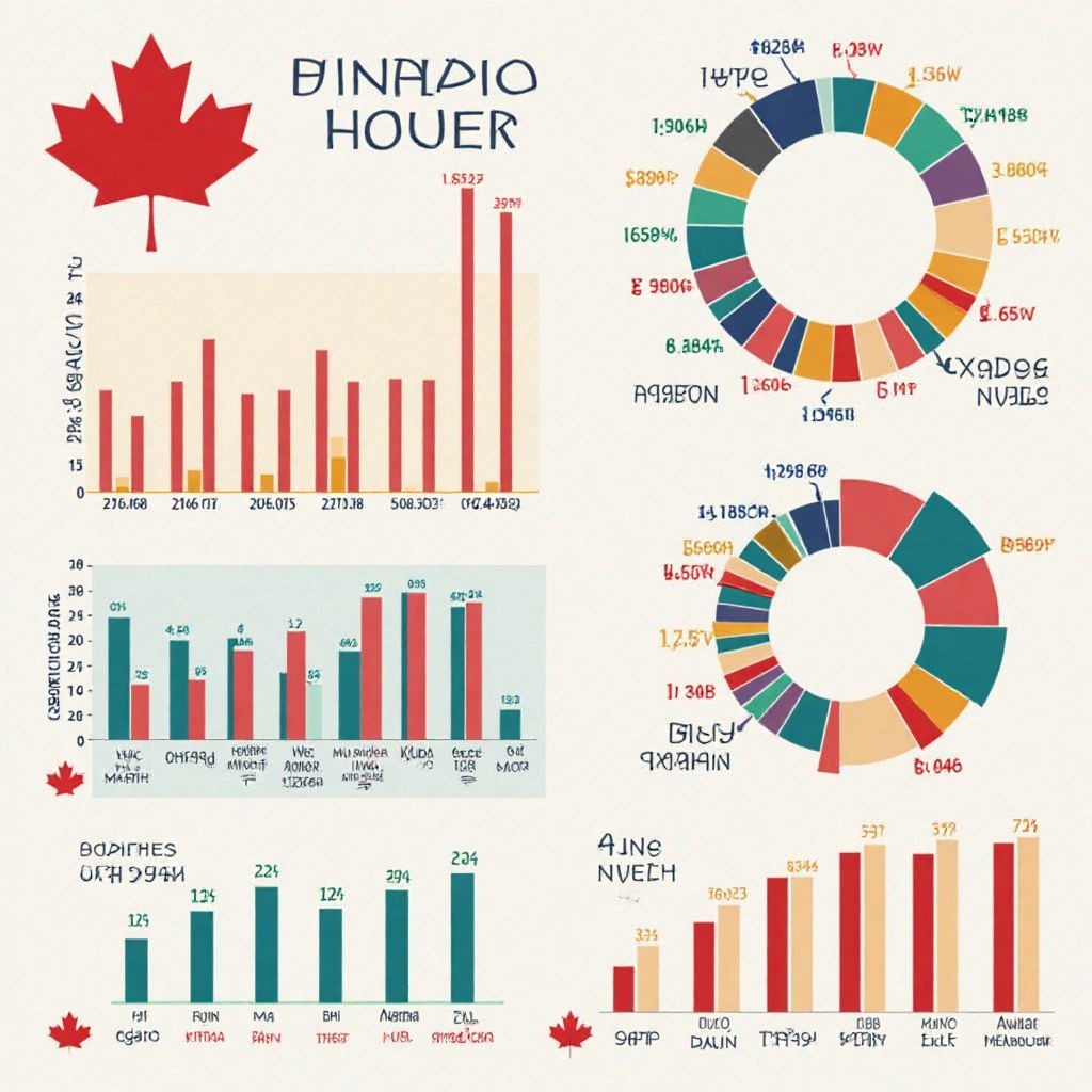 Charts showing Canadian gaming trends